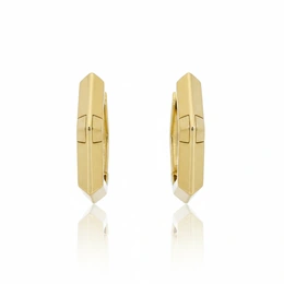 Серьги в желтом золоте 585, вес 2,5 г - Сүрөт 1