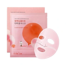 Маска гидрогелевая с коллагеном Round Lab Camellia Deep Collagen Firming Gel Mask, 34 г - Изображение 1