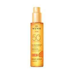 Масло для загара для лица и тела Nuxe Sun SPF 50, 150 мл - Изображение 1