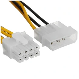 Переходник для материнской платы Aceline 2 x Molex - EPS 8-pin - Сүрөт 1