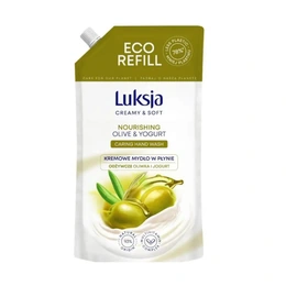Жидкое мыло Luksja Creamy Олива и Йогурт, 900 мл - Сүрөт 1