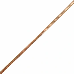 Цепь в красном золоте 585, вес 6,11 г, длина 50 см - Сүрөт 2