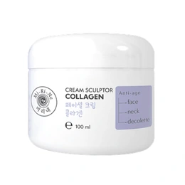 Крем-скульптор для лица шеи и декольте Mi-Ri-Ne Collagen омолаживающий, 100 мл - Сүрөт 1