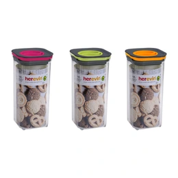 Контейнер Herevin Vacuum Lid, 1,5 л, в ассортименте - Сүрөт 1