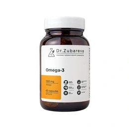 Добавка Омега-3 Dr. Zubareva, 60 капсул - Сүрөт 1