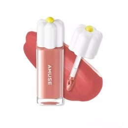 Тинт увлажняющий для губ Amuse Dew Tint, Тон 06 Fig Dew насыщенный теплый розовый, 4 г - Сүрөт 1