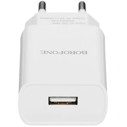 Зарядное устройство Borofone BA20A Sharp, белый - Сүрөт 4