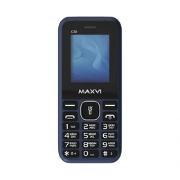 Мобильный телефон Maxvi C30, синий - Сүрөт 1