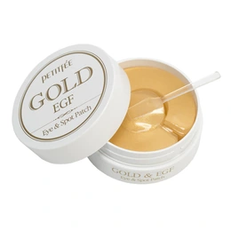 Гидрогелевые патчи для век и межбровья Petitfee Gold & EGF Eye & Spot Patch, 60 шт - Сүрөт 1