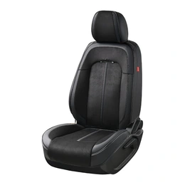 Комплект автомобильных чехлов на сидения TEXAS, черный, 5 мест - Сүрөт 1