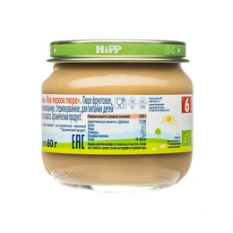 Пюре HiPP банан, 80 г - Сүрөт 2