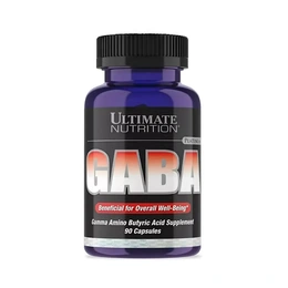 Гамма-аминомасляная кислота Ultimate Nutrition Gaba, 90 капсул - Сүрөт 1