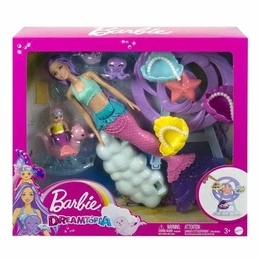 Кукла Barbie Dreamtopia набор с питомцами и детская игровая площадка - Сүрөт 1