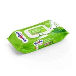 Детские влажные гигиенические салфетки YokoSun Eco, 100 шт - Сүрөт 1