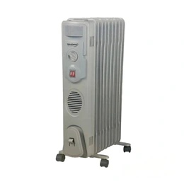 Обогреватель масляный Техномир ТН25-7 белый - Сүрөт 1