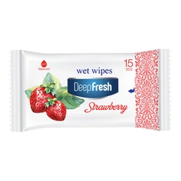 Влажные салфетки Lemon Deep Fresh, 15 шт
 - Сүрөт 1
