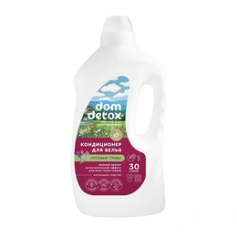Кондиционер для белья Луговые травы Dom Detox, 1500 мл - Сүрөт 1