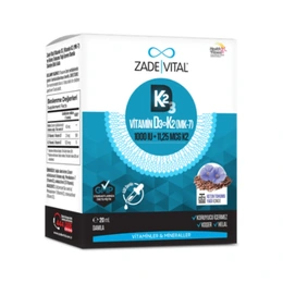 Витамин D3, Витамин K2 (MK-7) и масло семян льна Zade Vital, 20 мл - Сүрөт 1