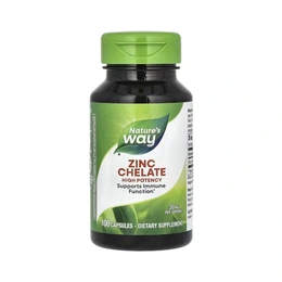 Добавка Nature’s Way Zinc Chelate, 100 капсул - Сүрөт 1