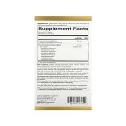 Добавка California Gold Nutrition LactoBif CranMax 25B, 30 капсул - Сүрөт 2