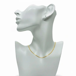 Цепь в желтом золоте, вес 8,40 г, длина 50 см - Сүрөт 1