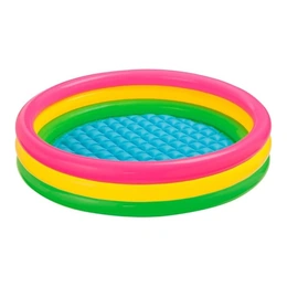 Надувной детский бассейн Intex Sunset Glow, 114x25 см, 136 л - Сүрөт 1