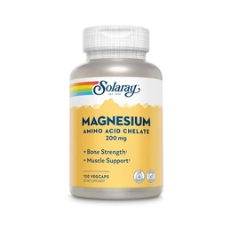 Добавка Solaray Magnesium, 100 капсул - Сүрөт 1