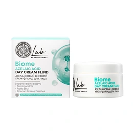 Азелаиновый дневной крем-флюид Azelaic Acid для лица Natura Siberica LAB Biome, 50 мл - Сүрөт 1