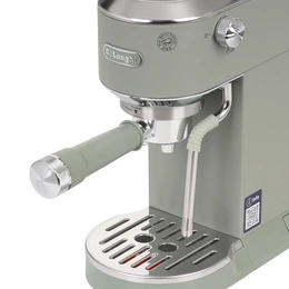 Кофеварка рожковая Delonghi Dedica Duo EC890.GR зеленый - Сүрөт 4