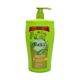 Шампунь Dabur Vatika Питательный с оливковым маслом для нормальных волос, 900 мл - Сүрөт 1