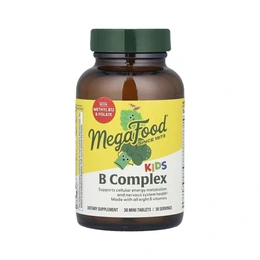 Комплекс витаминов для детей MegaFood Kids B-Complex, 30 таблеток - Сүрөт 1