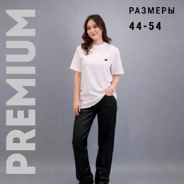 Футболка женская базовая "Кошачья нежность", белая - Сүрөт 2