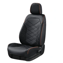 Комплект автомобильных  чехлов на сидения MUSTANG, черный, 5 мест - Сүрөт 1
