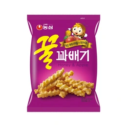 Чипсы сладкие Honey & Apple Nongshim, 90 г - Сүрөт 1