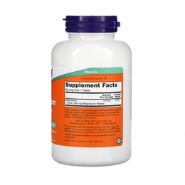 Пищевая добавка NOW Magnesium Malate 1000 mg, 180 таблеток - Сүрөт 2