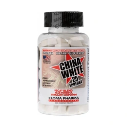 Биодобавка жиросжигатель China White 25 ephedra, 100 капсул - Picture 1