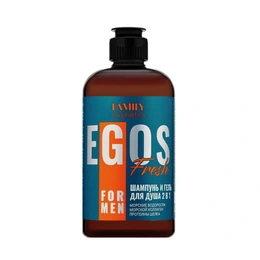 Шампунь и гель для душа 2 в 1 Egos Fresh For Men, 470 мл - Сүрөт 1