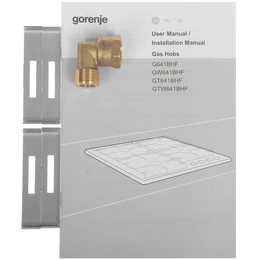 Варочная поверхность газовая Gorenje GT641BHF черный - Сүрөт 6