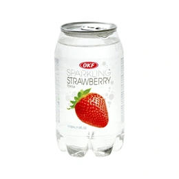 Напиток OKF Sparkling Strawberry, 350 мл - Сүрөт 1