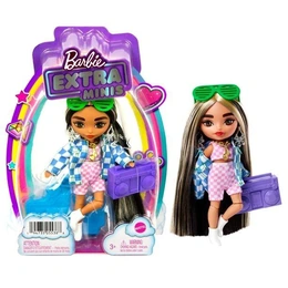 Кукла Barbie and Ken Extra minis в клетчатом жакете оверсайз - Сүрөт 6