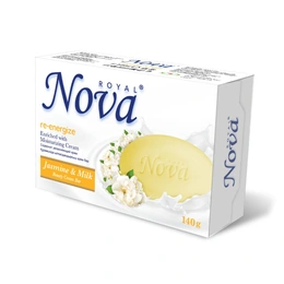 Туалетное мыло Royal Nova утонченный жасмин, 140 г - Сүрөт 1