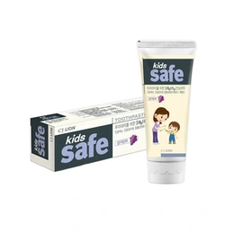 Детская зубная паста Lion Kodomo Kids Safe со вкусом винограда, 90 мл - Сүрөт 1