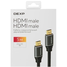 Кабель  HDMI - HDMI DEXP, 5 м - Сүрөт 4
