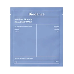 Ночная гидрогелевая маска с церамидами против сухости Biodance Hydro Cera-Nol Real Deep Mask, 34 г - Сүрөт 1