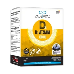 Витамин D3 и масло семян черного тмина Zade Vital, 20 мл - Сүрөт 1