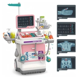 Игровой набор Юный Доктор, розовый - Сүрөт 2