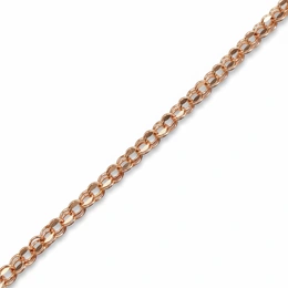 Цепь в красном золоте 585, вес 4 г, длина 55 см - Сүрөт 2