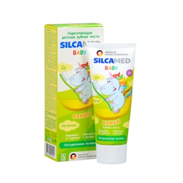 Паста зубная банан Silcamed Baby, 65 г - Сүрөт 1