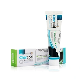 Зубная паста Hanil Nano Charcoal, 180 г - Сүрөт 1