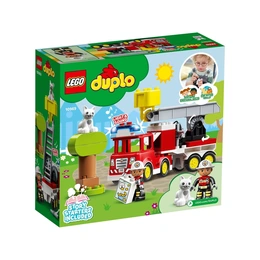 Конструктор Lego Duplo Пожарная машина с мигалкой - Сүрөт 3